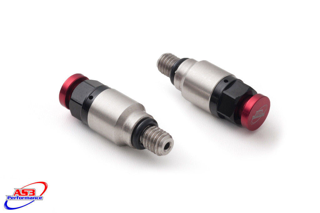 AS3 BETA 250 300 350 400 450 520 RR (5MM KYB) FORK AIR BLEEDER VALVES RED 15390