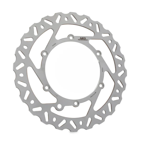 AS3 KTM 125 150 200 250 300 350 450 500 525 530 SX SX-F EXC EXC-F XC XC-F XC-W 1989-2024 AS3 FRONT BRAKE DISC 23838