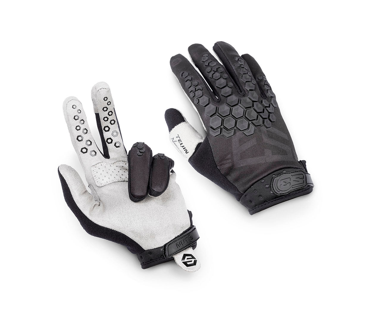 S3 NUTS ENDURO GLOVES BLACK