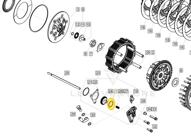 BETA OEM OIL SEAL 23 52.1 78 SLAVE CYLINDER 10.66520.000