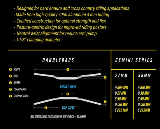 Astra Off Road Gemini Series 38mm - Alfredo Gomez Edition