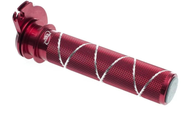 AS3 BETA 125 200 250 300 RR XTRAINER 2013-2023 AS3 ALUMINIUM THROTTLE TUBE RED