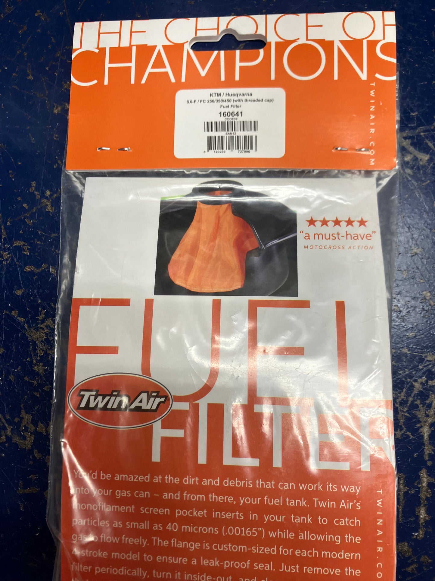 TWIN AIR IN TANK FUEL FILTER KTM/HUSKY/GASGAS '13-PRESENT