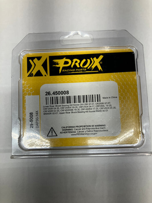 PROX LOWER/UPPER SHOCK BEARING KIT 26.450008 HONDA/SUZUKI