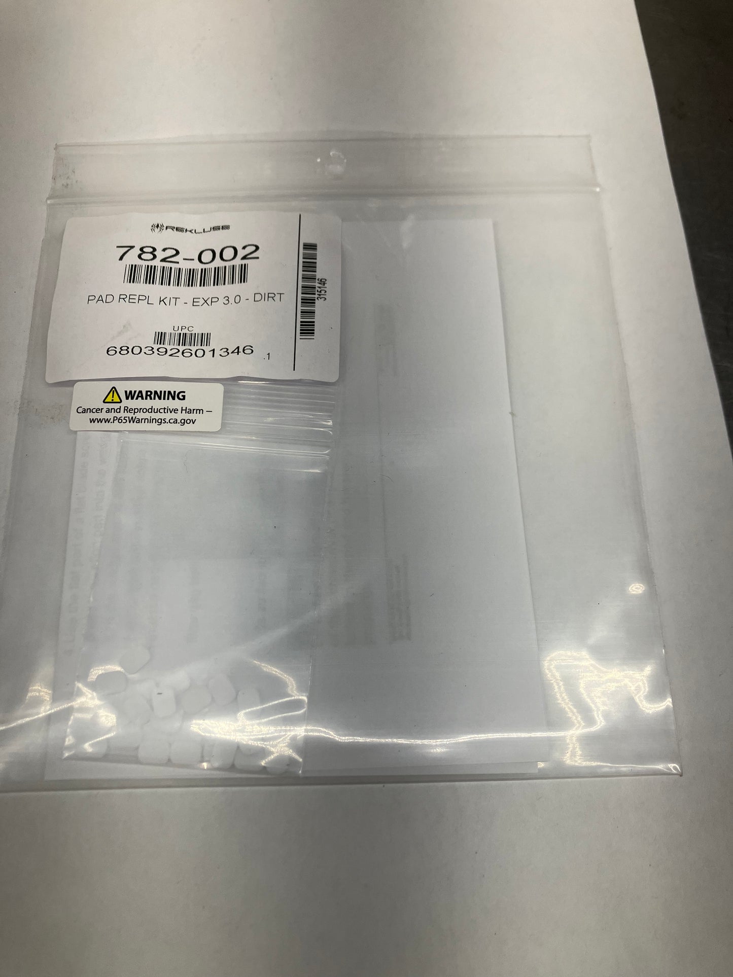 REKLUSE EXP DISK TEFLON REPLACEMENT PADS 782-002