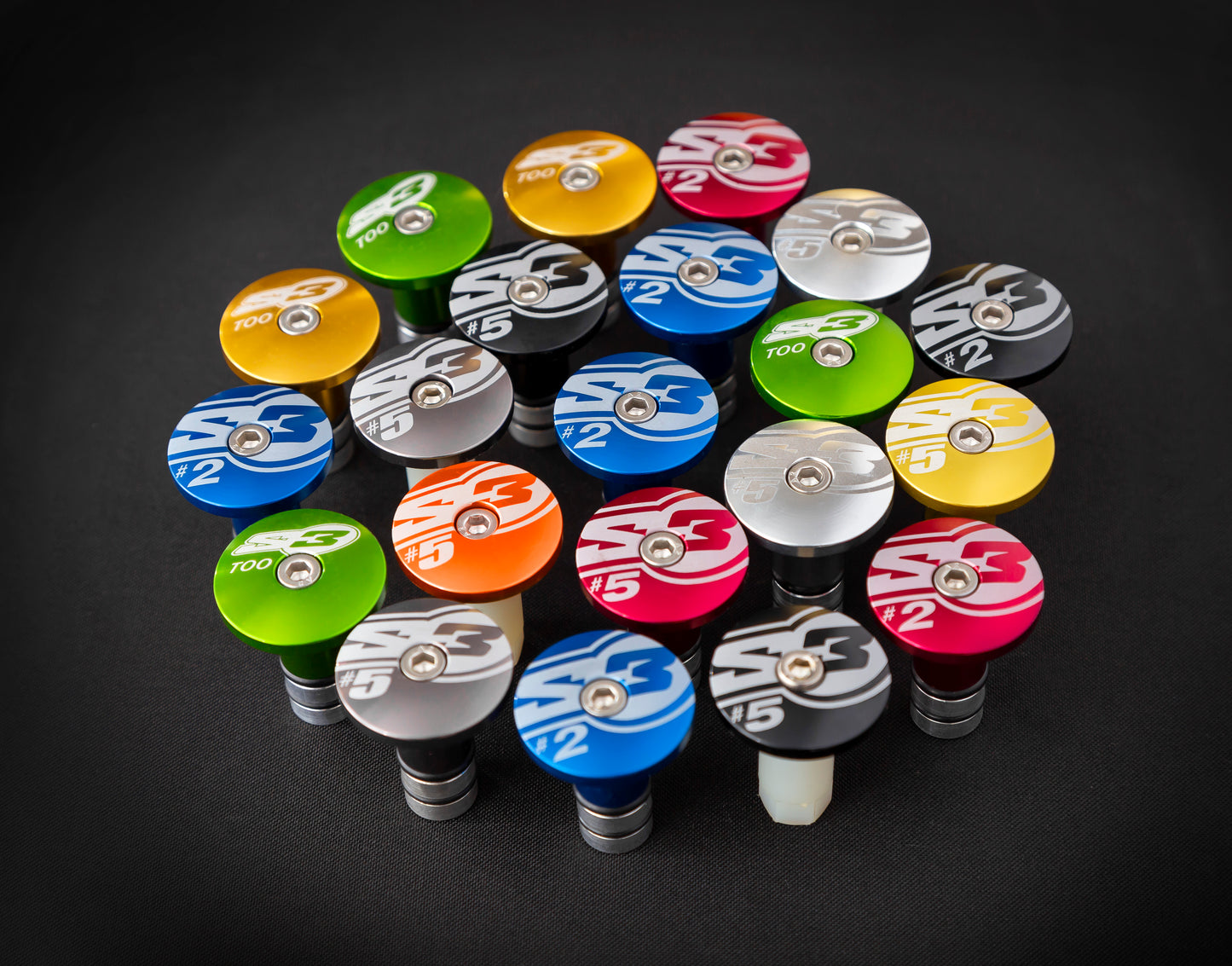 S3 Handlebar End "5" Trial/Enduro