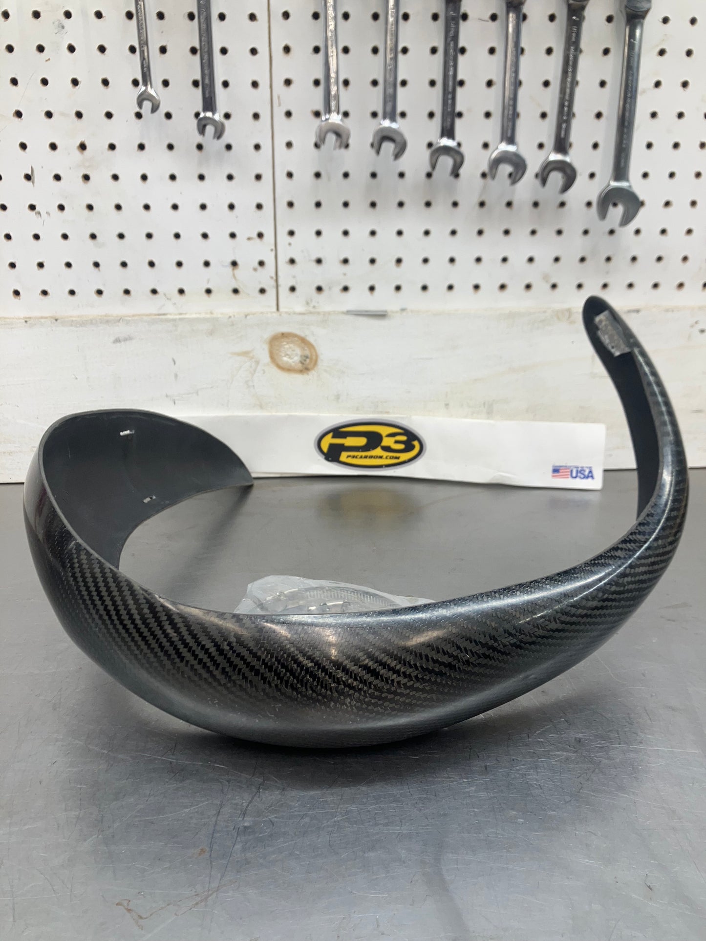 P3 MAX COVERAGE CARBON FIBER PIPE GUARD 250/300 KTM/GG/HSQ 2019-2023