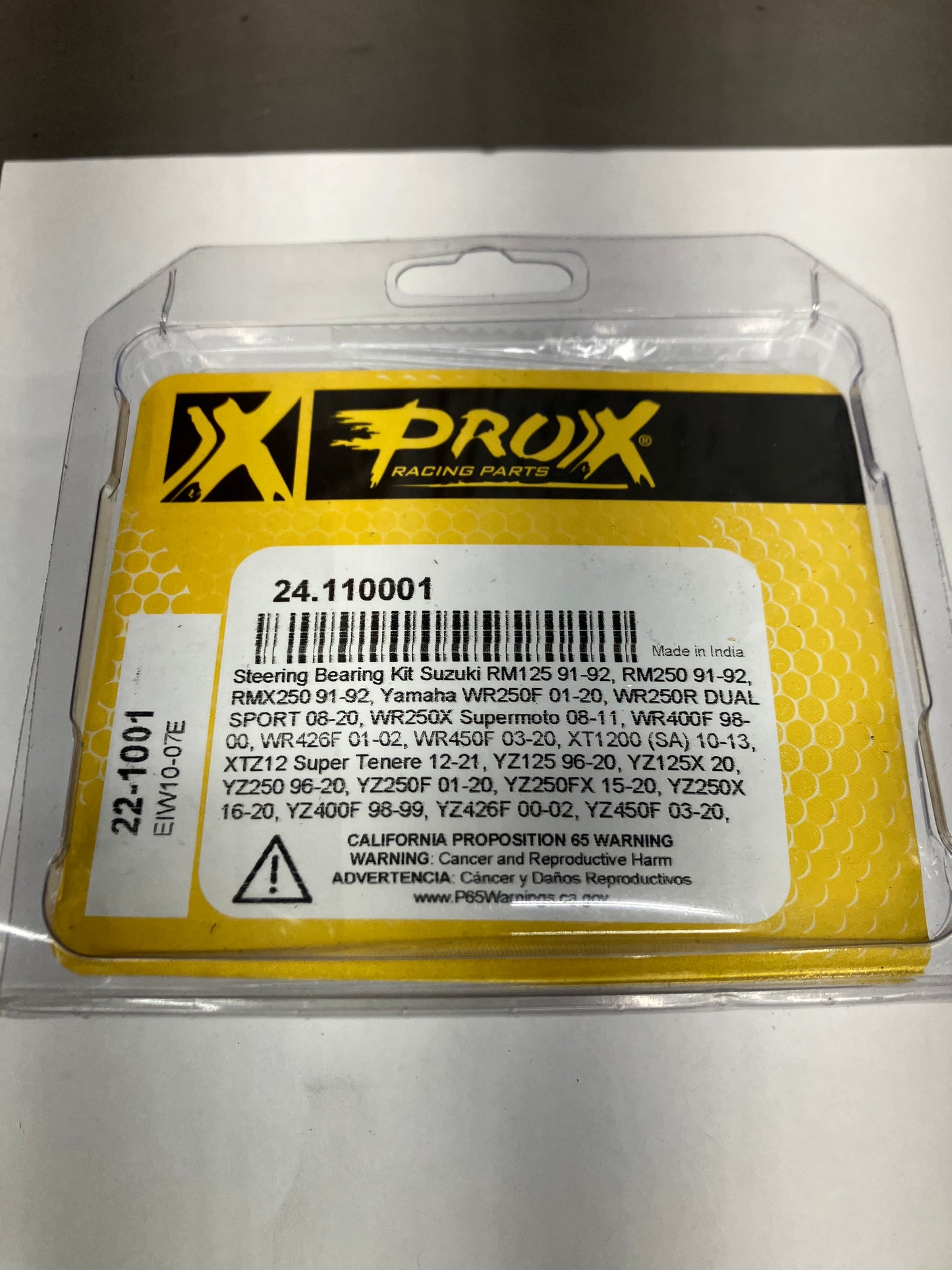 PROX STEERING BEARING KIT 24.110001 YAMAHA/SUZUKI