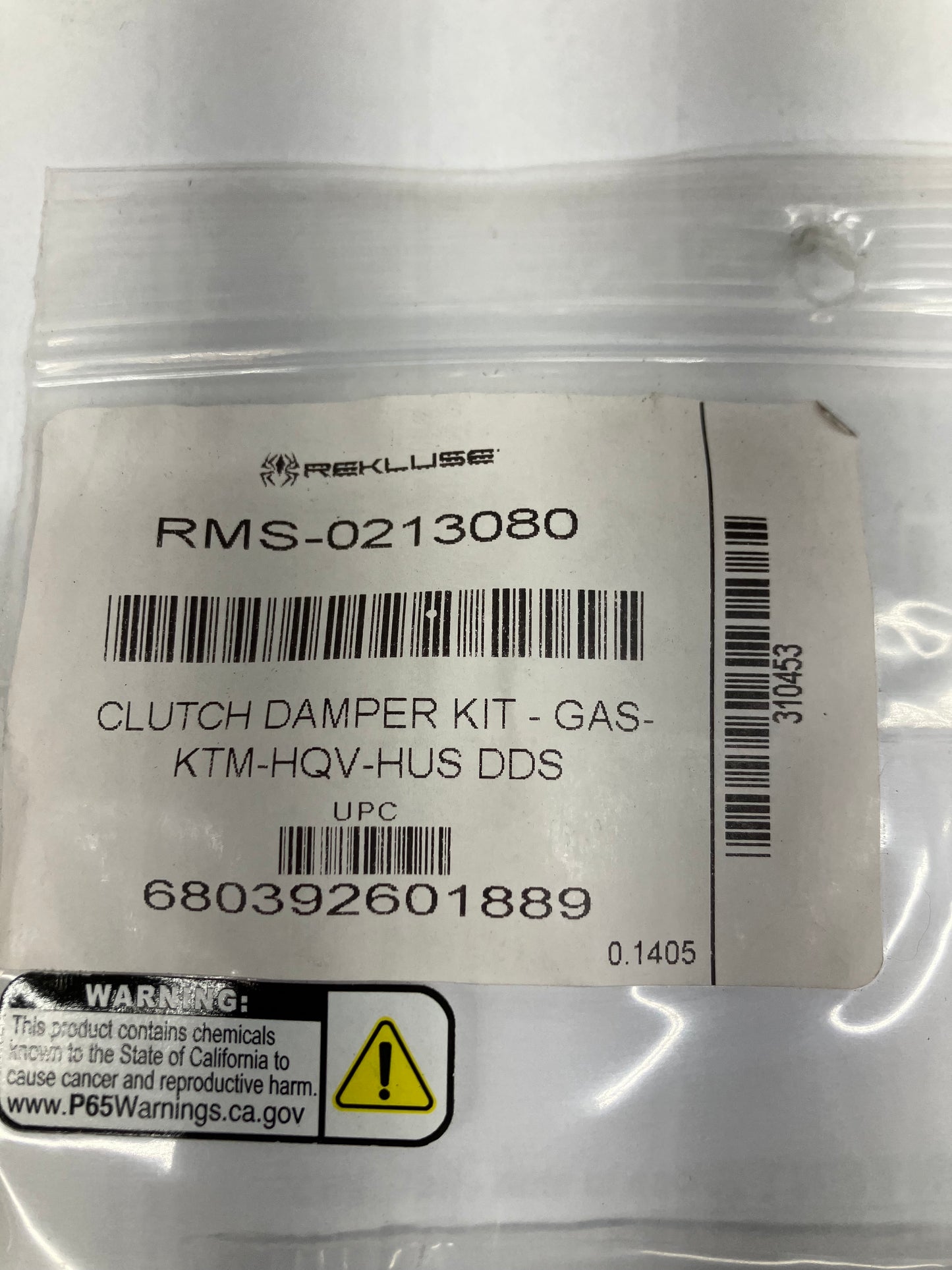 REKLUSE  CLUTCH DAMPER DDS KIT GG/KTM/HSQ RMS-0213080