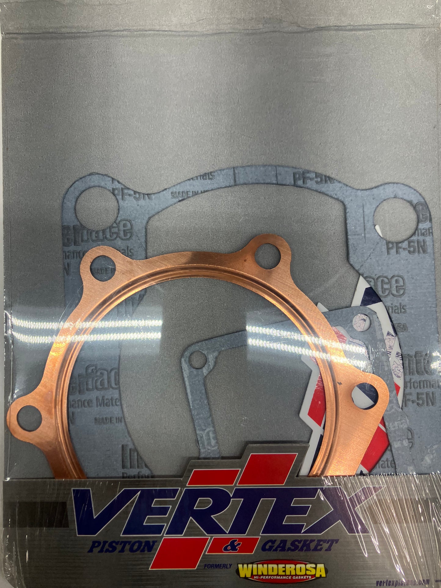 VERTEX TOP END GASKET  KIT 810680 YAMAHA YZ490 '82-83