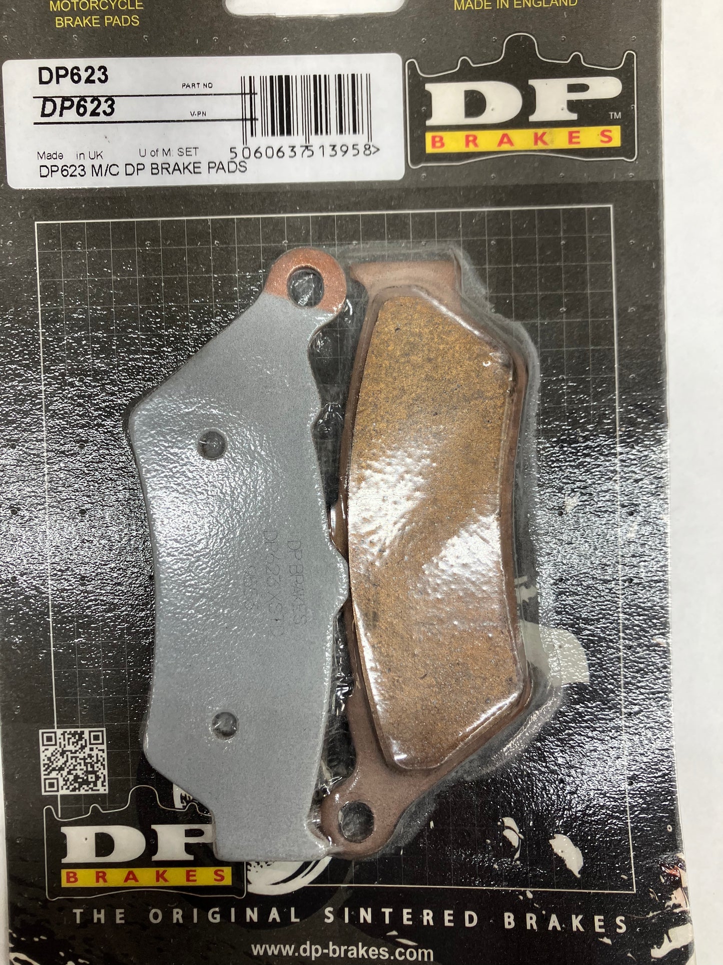 DP FRONT/REAR BRAKES DP623 BMW/GASGAS/KTM/SHERCO/SWM/TRIUMPH/MOTOMORINI/MOTOGUZZI/HUSQVARNA/ELECTRICZERO/DUCATI/