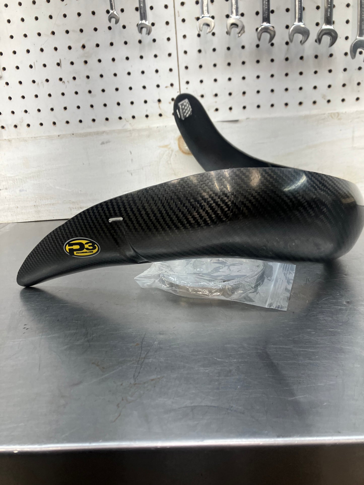 P3 MAX COVERAGE CARBON FIBER PIPE GUARD 250/300 KTM/GG/HSQ 2019-2023