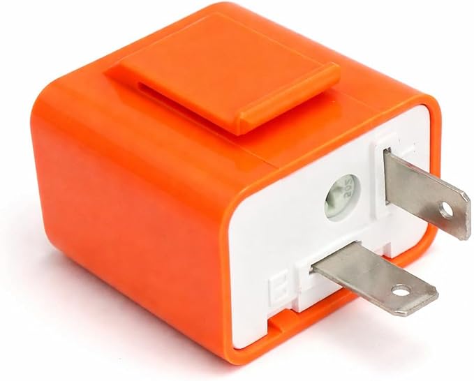 2-PIN LED TURN SIGNAL FLASHER RELAY FOR 12V B084M8QRDX