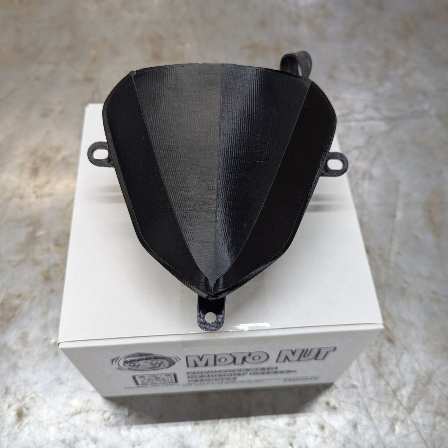 MOTO NUT 3D Printed 2020-2025 Beta headlight delete + storage