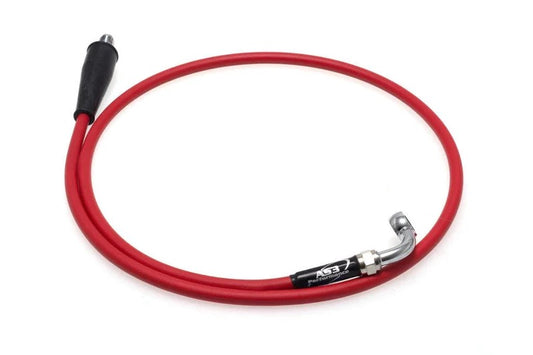 AS3 BETA 250 300 RR 2018-2023 AS3 VENHILL BRAIDED CLUTCH LINE HOSE RED