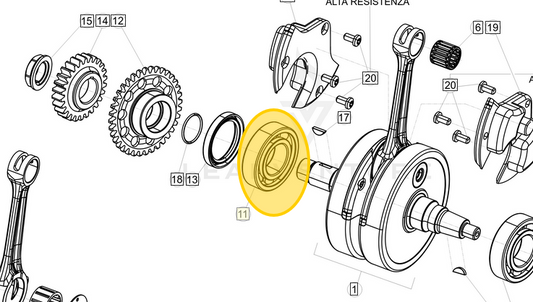 BETA OEM BEARING 3TM-6232CE3JR2CM40/2ASQ2
