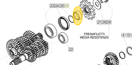 BETA OEM DISTANCE BUSH