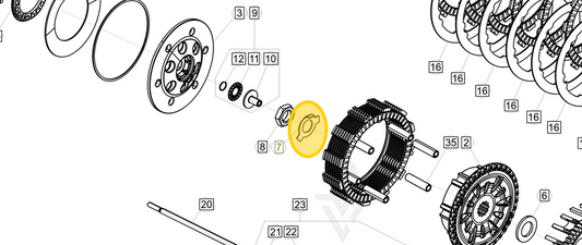 BETA OEM CLUTCH WASHER 037.03.006.48.00