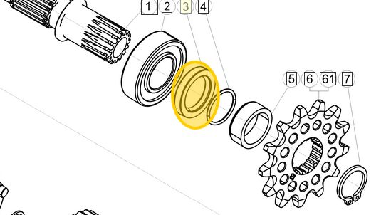 BETA OEM OIL SEAL 32.45.7 BSL