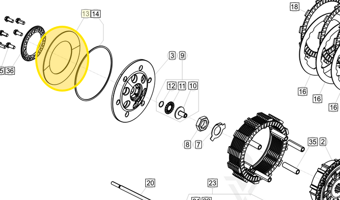 BETA OEM SPRING WASHER