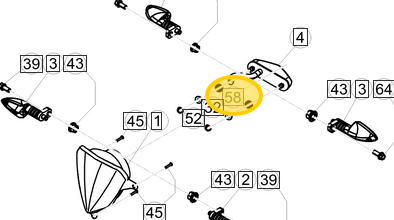 Beta OEM - MY20+ Tail Light Rubber
