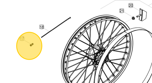 BETA OEM SPOKE NIPPLE
