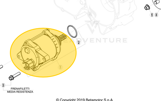 BETA STARTER ELECTROMOTOR BETA RR 250/300 2T 13-24