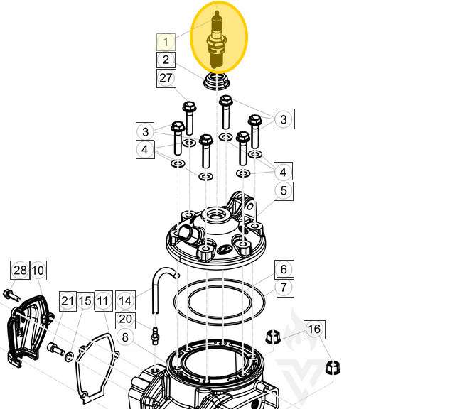 BETA OEM SPARK PLUG IRIDIO T40352G NGK