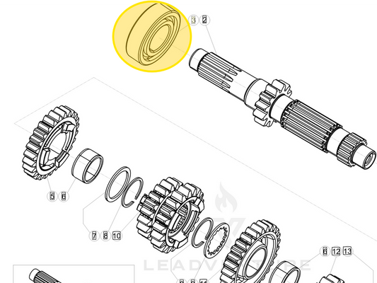 KOYO TRANS BEARING FOR BETA 250/300  62052RSC3