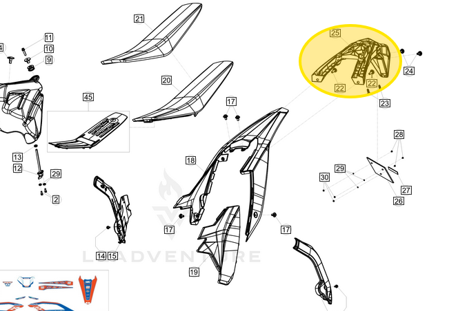 BETA OEM LICENSE PLATE HOLDER BLACK RRS STYLE 2022+ 037.43.113.80.59