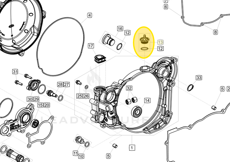 BETA OEM OIL FILLING CAP 2T 026.01.019.80.59