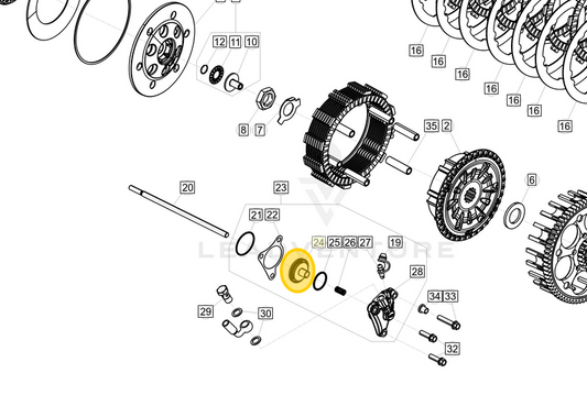 BETA OEM CLUTCH SLAVE PISTON	006.03.281.80.00