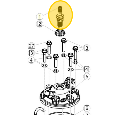BETA OEM SPARK PLUG NGK BR8ECM