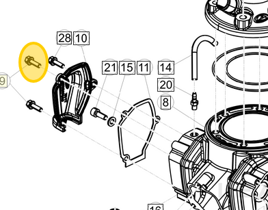 BETA OEM BOLT 5 16	PART #11.46360.000