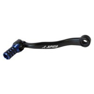 Apico Elite Gear Pedal - Husqvarna FE 450/501 2017-22, FC450 2016-22 - Black/ Blue