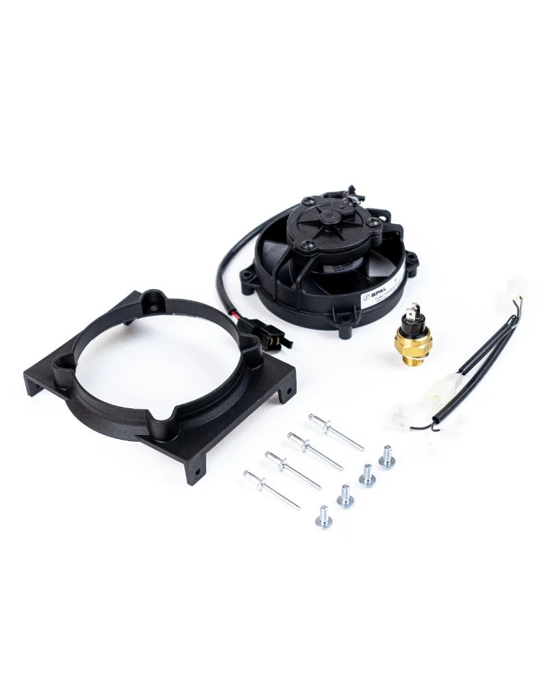 EXTREME Original SPAL Radiator Cooling Fan and Mounting Kit for Beta RR, with Thermoswitch, Dirt Bike Models 2024 – Perfect fit, Easy to Install