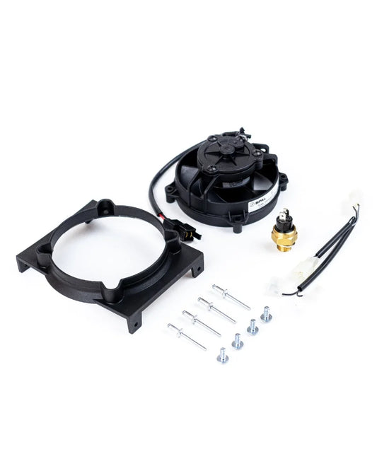 EXTREME Original SPAL Radiator Cooling Fan and Mounting Kit for Beta RR, with Thermoswitch, Dirt Bike Models 2024 – Perfect fit, Easy to Install