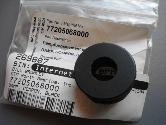 KTM OEM DAMP. COMPON.BLACK	 77205068000