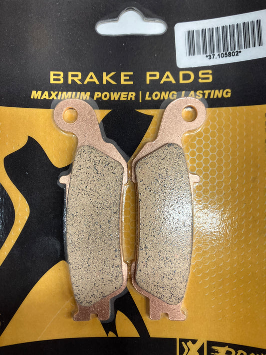 PROX FRONT BRAKE PADS SINTERED PROX PROX 37.105802 YAMAHA