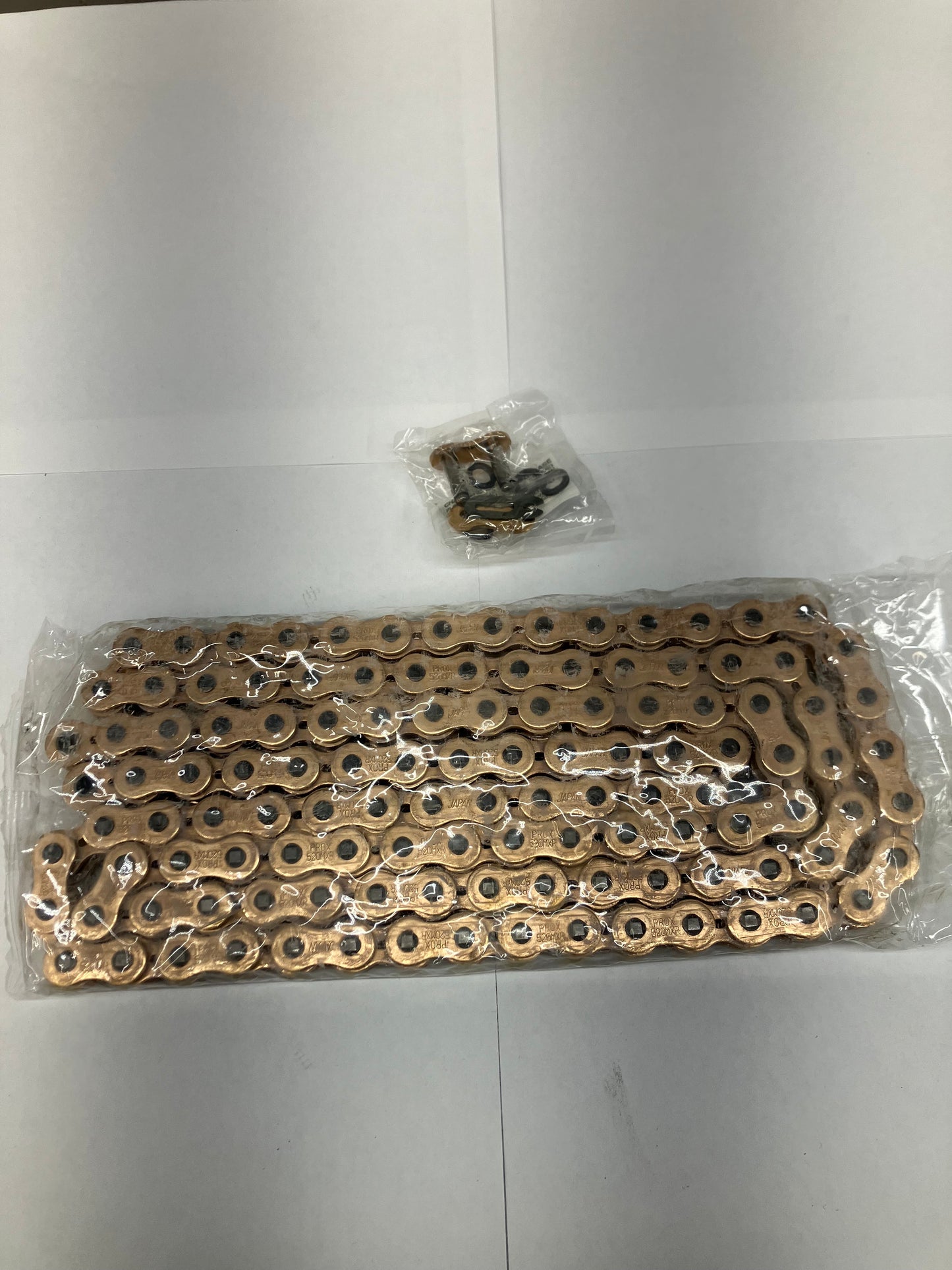 PROX 520 X-RING GOLD CHAIN 120 LINK W/ CLIP LINK 07.RC520120XCG