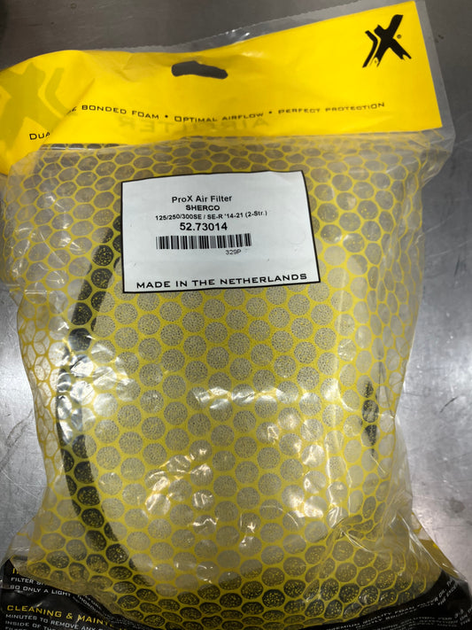 PROX SHERCO AIR FILTER  2T 125/250/300SE/ SE-R '14-'23 52.73014
