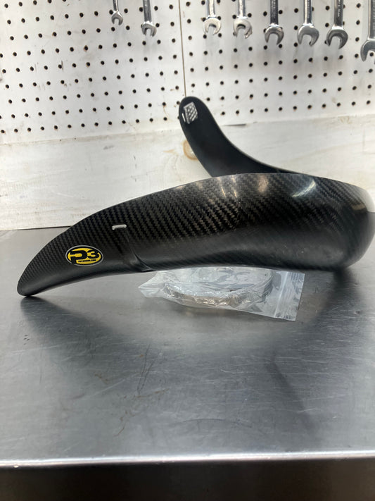 P3 MAX COVERAGE CARBON FIBER PIPE GUARD  250/300 KTM/GG/HSQ 2019-2023