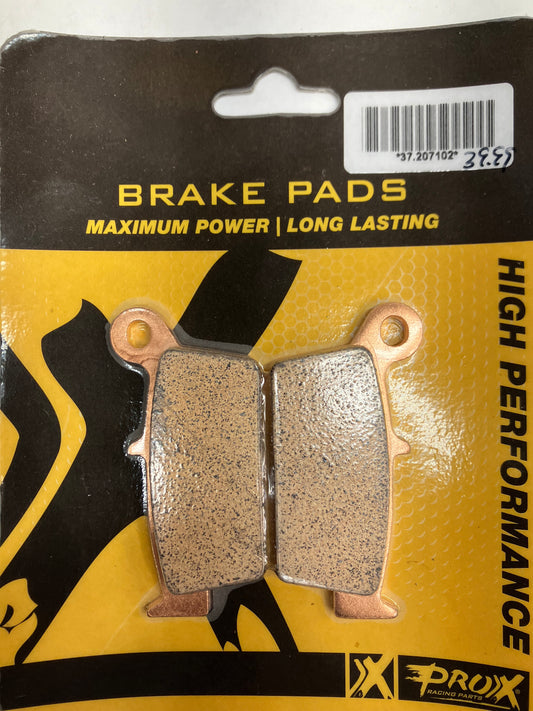 PROX REAR BRAKE PADS SINTERED 37.207102 GASGAS/HONDA/KAWASAKI/TM/SUZUKIYAMAHA